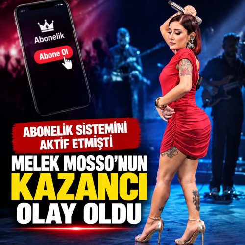 Abonelik sistemini açmıştı! Melek Mosso'nun kazancı belli oldu...