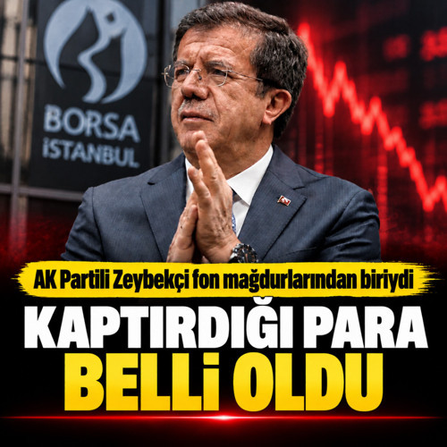 Fon mağdurlarından biriydi! AK Partili Nihat Zeybekçi'nin kaptırdığı para belli oldu