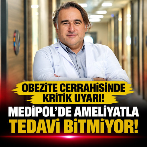 Obezite cerrahisinde kritik uyarı! Medipol’de ameliyatla tedavi bitmiyor!