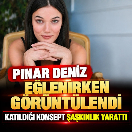 Pınar Deniz'den ilginç eğlence gecesi! Sıra gecesinde hem söyledi hem oynadı