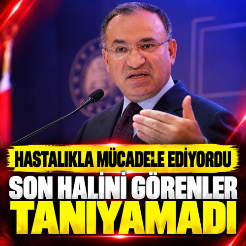 Hastalıkla mücadele ediyordu! Bekir Bozdağ'ın son görüntüsü dikkat çekti