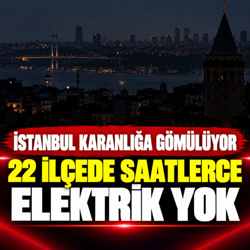 İstanbul karanlığa gömülüyor! BEDAŞ duyurdu 22 ilçede saatlerce elektrik yok