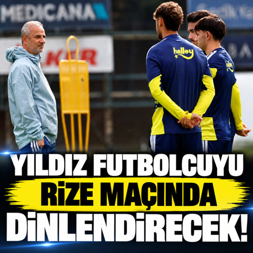 İsmail Kartal'dan Rizespor maçı öncesi flaş karar! Yıldız oyuncuyu kenara çekiyor