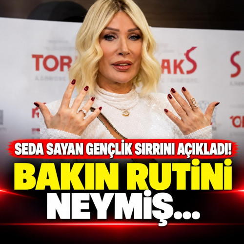 Seda Sayan gençlik sırrını açıkladı! Bakın rutini neymiş...