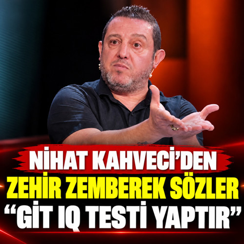 Nihat Kahveci'den Tayfur Bingöl'e ağır sözler: "Git IQ testi yaptır"