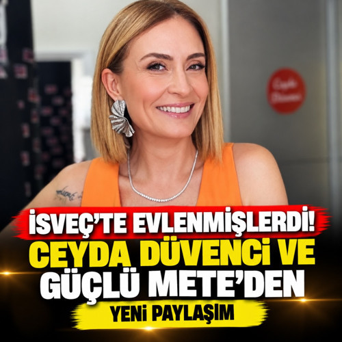 İsveç’te evlenmişlerdi! Ceyda Düvenci ve Güçlü Mete’den yeni paylaşım
