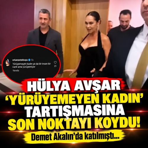 Hülya Avşar 'yürüyemeyen kadın' tartışmasına son noktayı koydu! Demet Akalın'da katılmıştı...