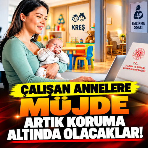 Çalışan anneler için yeni düzenleme: Kreş ve emzirme odası şartı