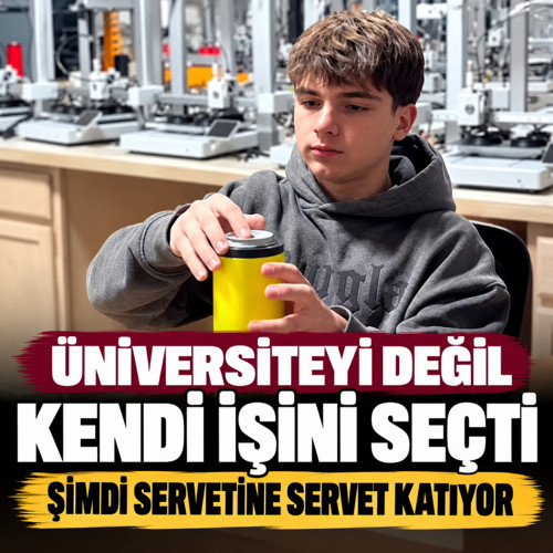 Üniversiteyi değil, kendi işini seçti: Şimdi servetine servet katıyor!