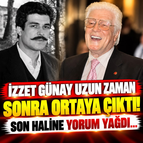 İzzet Günay uzun zaman sonra ortaya çıktı! Son haline yorum yağdı...
