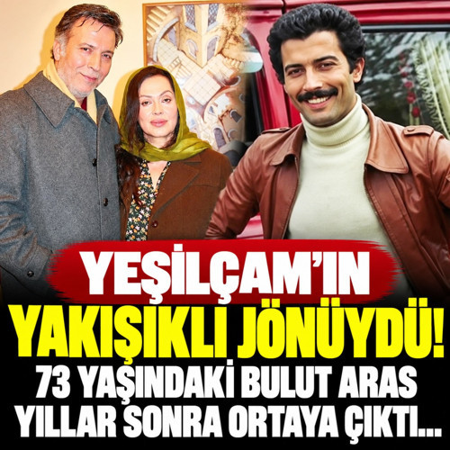 Yeşilçam'ın yakışıklı jönüydü! 73 yaşındaki Bulut Aras yıllar sonra ortaya çıktı...