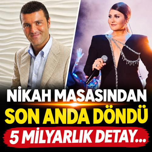 5 milyarlık detay her şeyi değiştirdi! Sibel Can nikah masasından son anda vazgeçti