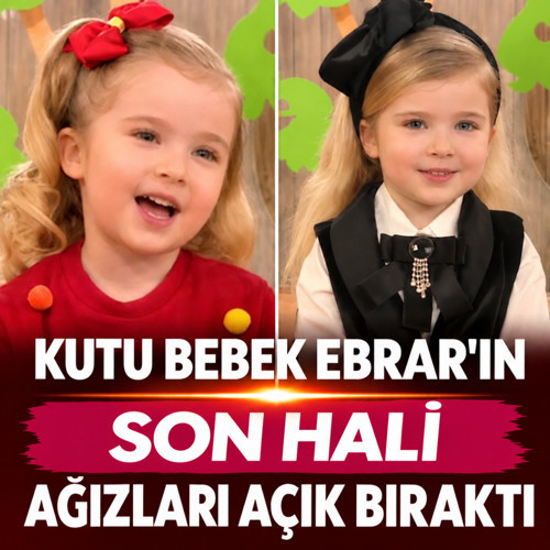 Çocuktan Al Haberi’nin “Kutu Bebek”i Ebrar Demirbilek genç kız oldu! Son halini kimse tanıyamadı