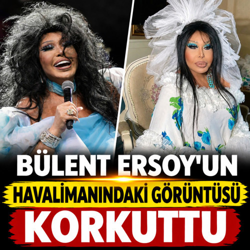 Bülent Ersoy'un havalimanındaki görüntüsü korkuttu