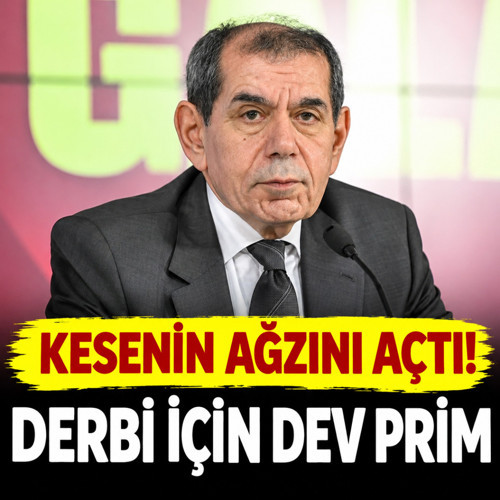 Dursun Özbek kesenin ağzını açtı! Galatasaray'da Fenerbahçe derbisi için dev prim