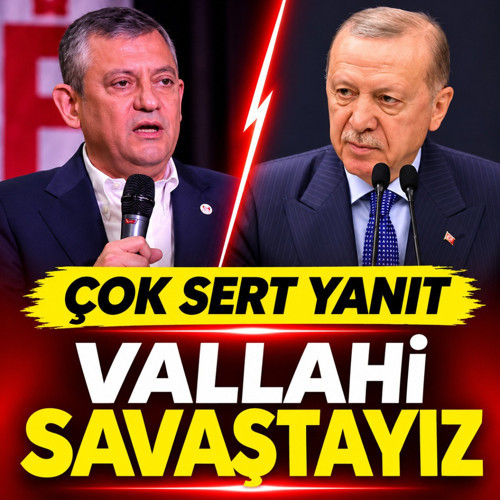 Özgür Özel'den Cumhurbaşkanı Erdoğan'ın "kiminle savaştasınız?" sözlerine çok sert yanıt