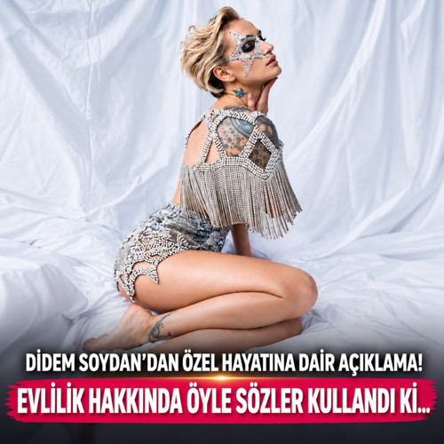 Didem Soydan'dan özel hayatına dair açıklama! Evlilik hakkında öyle sözler kullandı ki...