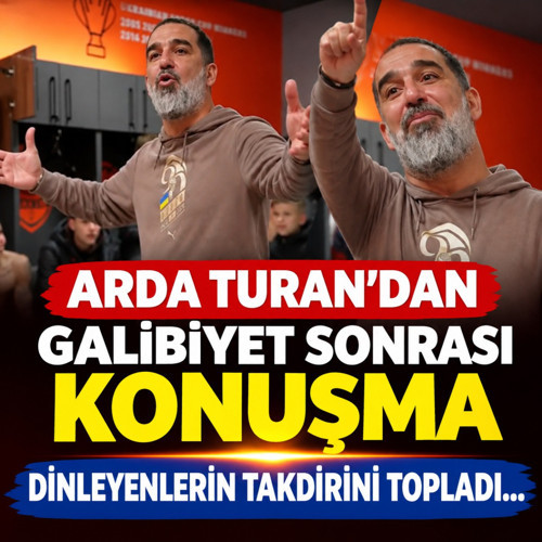 Arda Turan baş döndüren galibiyet sonrası konuştu!