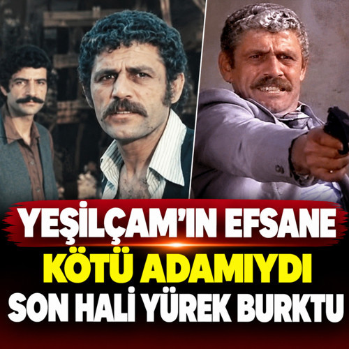 Yeşilçam'ın efsane kötü adamı İhsan Gedik'in son hali yürek burktu!