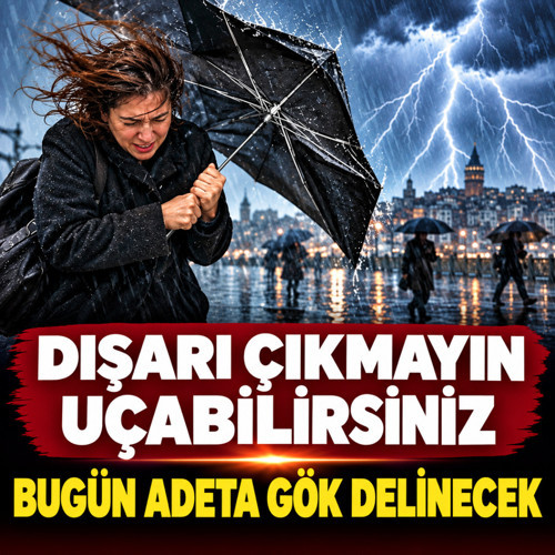 Bugün hava felaketi yaşatacak! Gök delinecek, çatılar uçacak il il uyarı geldi