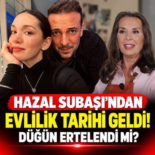 Hazal Subaşı'ndan evlilik için net tarih! Oğuzhan Koç'un verdiği tarihten sonra...