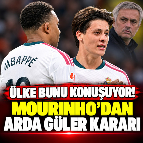 İspanya bunu konuşuyor! Jose Mourinho'dan sürpriz Arda Güler kararı