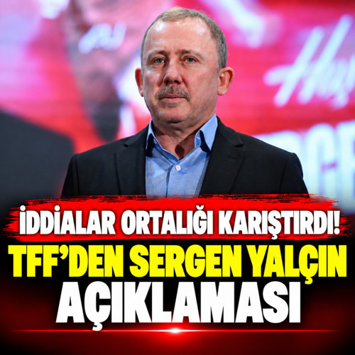 Sergen Yalçın hakkında ortalığı karıştıran iddia! TFF'den açıklama geldi