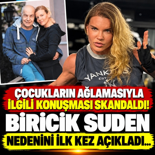 Çocukların ağlamasıyla ilgili konuşması skandaldı! Biricik Suden nedenini ilk kez açıkladı...