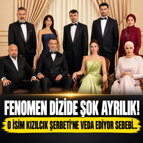 Fenomen dizide şok ayrılık! O isim Kızılcık Şerbeti'ne veda ediyor...