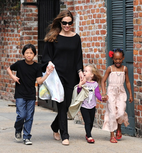 Angelina Jolie ile Brad Pitt'in çocukları - Resim: 2