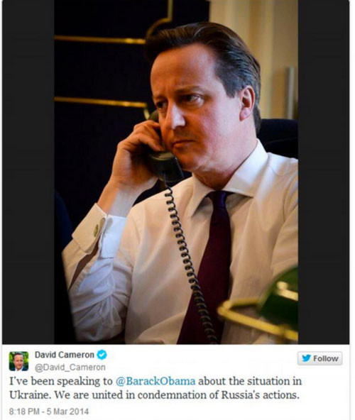 David Cameron, Twitter‘da alay konusu oldu - Resim: 2