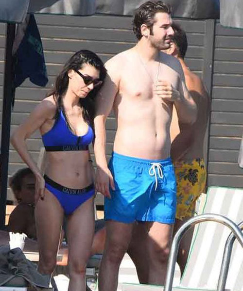 Burcu Kıratlı sevgilisi Furkan Palalı ile kameralara ilk kez yakalandı - Resim: 1