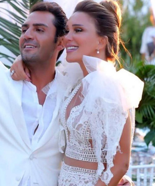 Cennet'te bir düğün! Seren Serengil Yaşar İpek çifti beyazlar içinde evlendi - Resim: 1