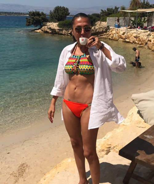 Ege'nin Hamsisi dizisi oyuncusu Asuman Dabak fit görüntüsüyle nispet yaptı - Resim: 1