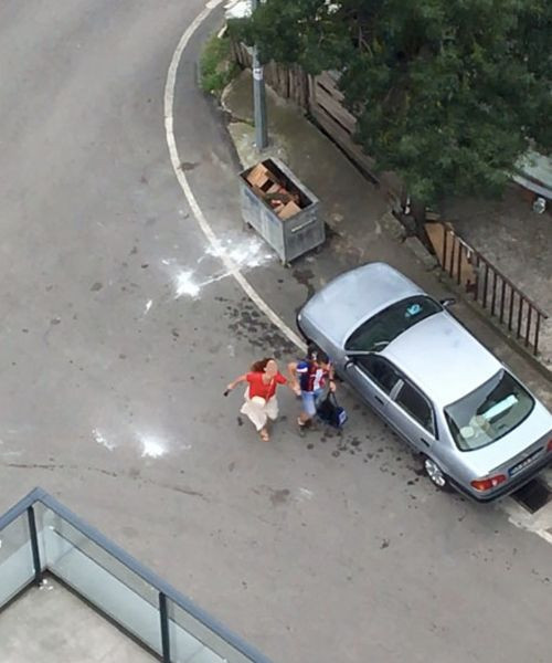 Samsun'da bir şahıs tartıştığı genç kızı kolundan çekerek sürükledi - Resim: 4