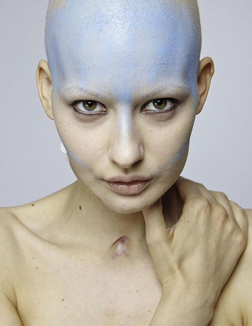 Genç model kanser oldu ama vazgeçmedi - Resim: 1