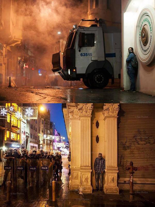 Gezi olaylarının unutulmaz kareleri - Resim: 1