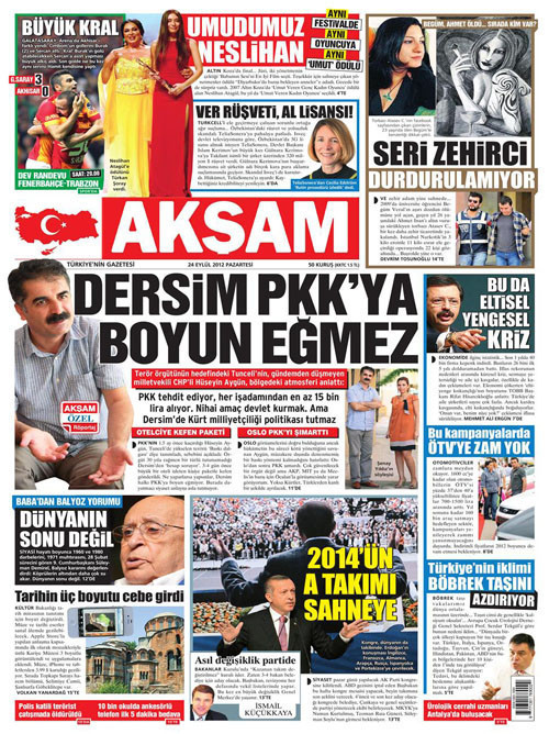 Günün gazete manşetleri - Resim: 1