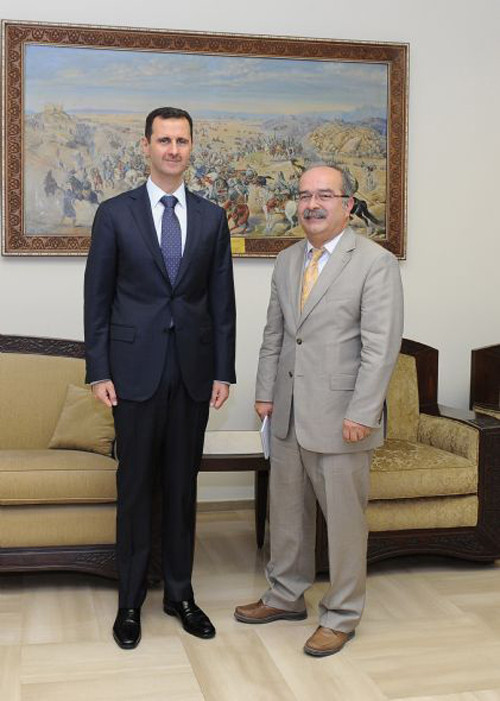 CHP heyeti Esad'la böyle poz verdi - Resim: 4