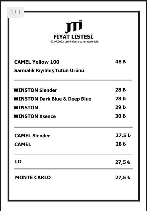 Sigara fiyatları 2022 kaç para oldu güncel sigara fiyatları listesi - Resim: 0