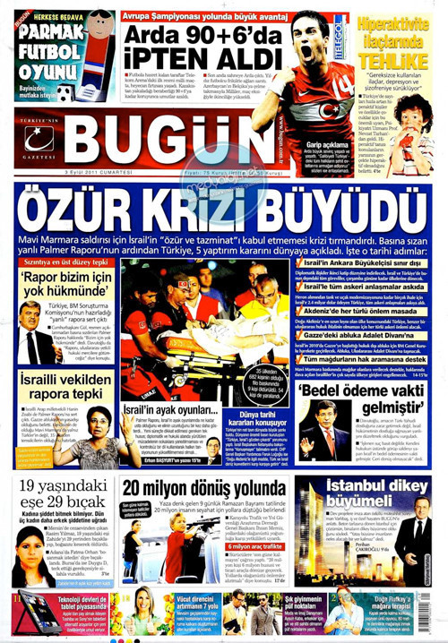 Günün en çarpıcı gazete manşetleri - Resim: 3