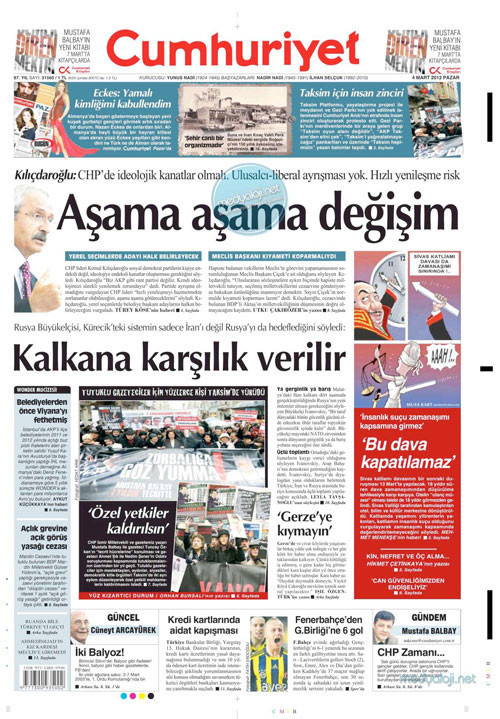 Güne damga vuran en bomba manşetler - Resim: 4