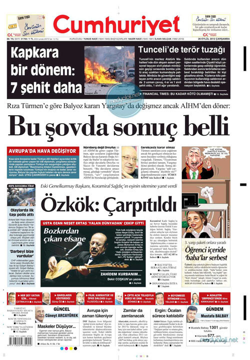 Günün manşetini Takvim attı - Resim: 3