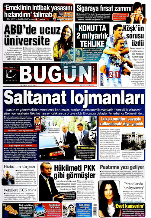 Günün en çarpıcı gazete manşetleri - Resim: 3