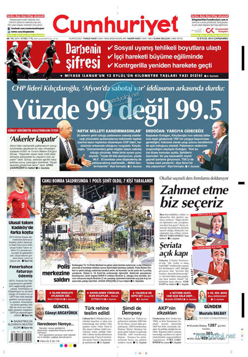 Gazeteler bugün bu manşetlerle çıktı! - Resim: 3