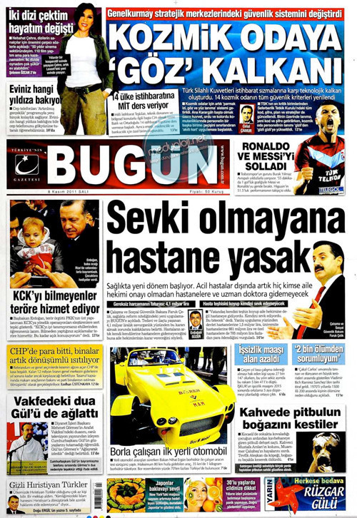 Tek tıkla günün en çarpıcı manşetleri - Resim: 4