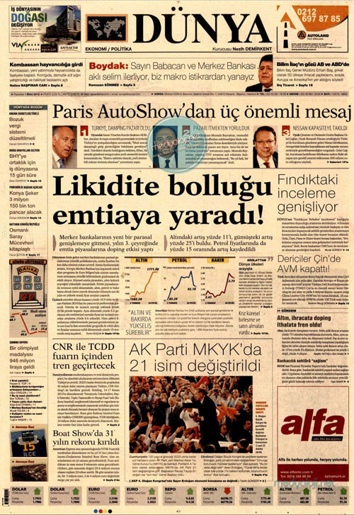 AK Parti kongresi manşetlere taşındı - Resim: 4