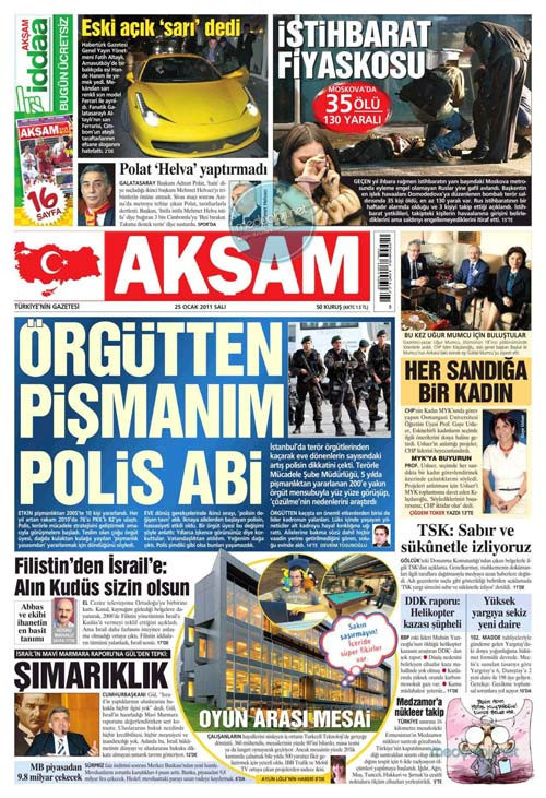 Sözcü'nün manşeti Gül'ü kızdıracak! - Resim: 1