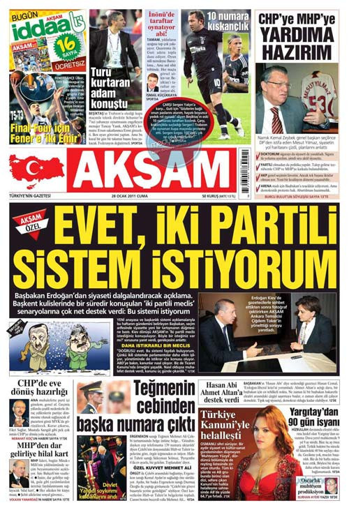 Yeniçağ'ın manşeti Erdoğan'ı kızdıracak - Resim: 1