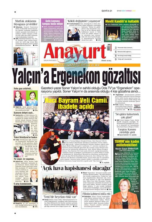 Ergenekon'daki yeni dalga manşetlerde! - Resim: 2